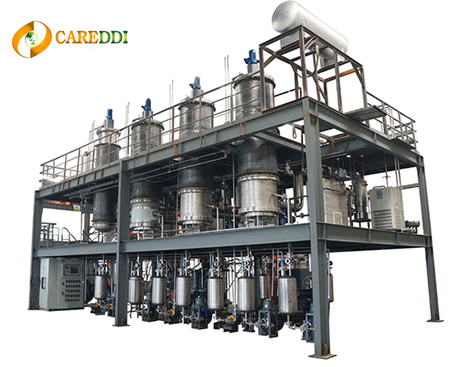 FourStage Short Path Distillation System, Industrial CBD Oil