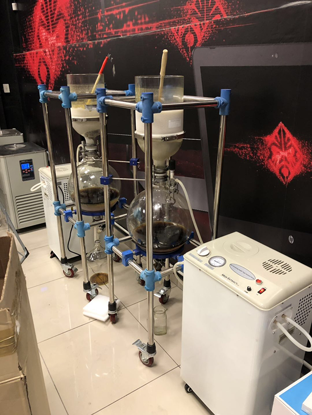 CBD Purification Chemical Extraction Vacuum Filter